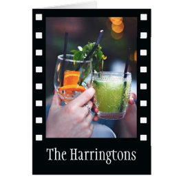 UW FOTO in aangepast wenskaart "filmstrip"