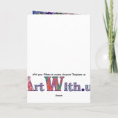 Uw foto in C5 Kaart (Achterkant)