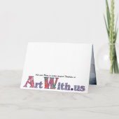 Uw foto in C6 Kaart (Achterkant)