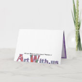 Uw foto in C8 Kaart (Achterkant)