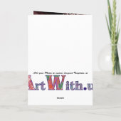 Uw foto in de C4 Kaart (Achterkant)