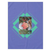 UW FOTO in de tabeldoek met het geometrische patro Tafelkleed (Voorkant)