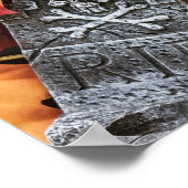 UW FOTO in een aangepast poster voor Halloween Lij (Hoek)