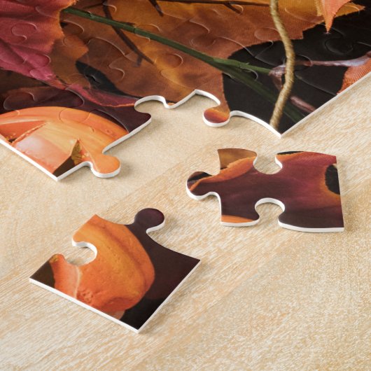 UW FOTO in een aangepaste puzzel voor Halloween-Li Legpuzzel (Zijkant)