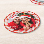 UW foto in een onderzetter van het de douanepaper (Gebogen)