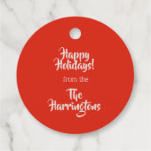 UW foto in een Snoep Lijst aangepaste tekst cadeau Bedankjes Labels (Achterkant)