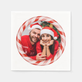 UW foto in een Snoep Lijst papieren servetten