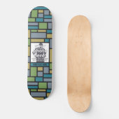 UW FOTO in Geometric Pattern skateboards (Voorkant)