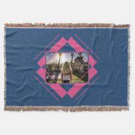 UW FOTO in Geometrische Patroondeken Deken