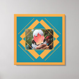 UW FOTO in het canvas Geometric Pattern Afdruk