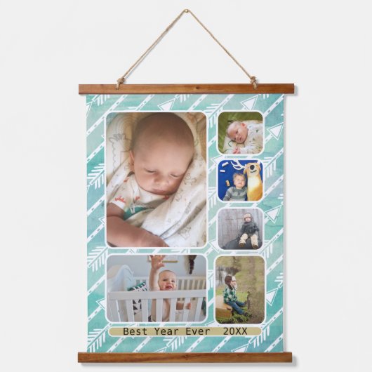 Uw foto-inklage hier Wall Hanging Tapestry Hangend Wandkleed (Voorkant)