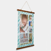 Uw foto-inklage hier Wall Hanging Tapestry Hangend Wandkleed (Gebogen)