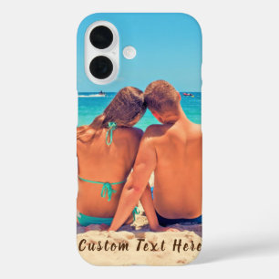 Uw foto iPhone hoesje met aangepaste tekst
