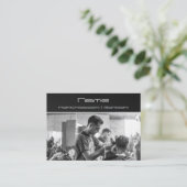 Uw foto kapper kapper Visitekaartje (Staand voorkant)