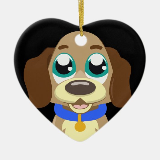 Uw foto keramisch ornament (Voorkant)