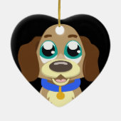 Uw foto keramisch ornament (Achterkant)