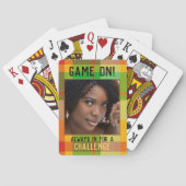 Uw foto-kleurige speelkaartjes decanteren pokerkaarten (Achterkant)