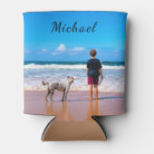 Uw Foto Koelbox Custom met Tekst Blikjeskoeler (Voorkant)