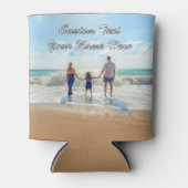 Uw foto-Koelbox met aangepaste tekstnaam Blikjeskoeler (Voorkant)