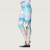 Uw foto-Leggings met aangepaste tekst gepersonalis Leggings (Links)