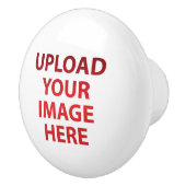 Uw foto Logo op ware grootte Keramische Knop (Rechts)