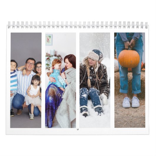 Uw foto maand per maand gepersonaliseerd kalender (Hoes)
