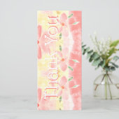 Uw foto met aquarel Floral (Staand voorkant)