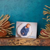 Uw FOTO met ingebouwde standaard Fotoplaat (Zijkant)