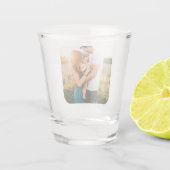 Uw foto met ruitglas Sjabloon Shot Glas (Achterkant)