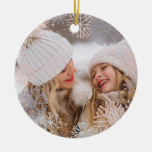 Uw foto Modern Pastel Snowflakes