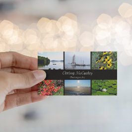 Uw foto Montage en QR Code Visitekaartje