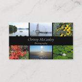 Uw foto Montage en QR Code Visitekaartje (Voorkant)