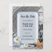 Uw foto Nautical Beach sparen de Kaart van de Datu (Voorkant)