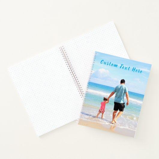 Uw foto-Notitieboek met aangepaste tekstnaam Notitieboek (Binnen)