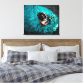 Uw foto op canvas afdruk (Insitu (Slaapkamer))