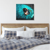 Uw foto op canvas afdruk (Insitu (Slaapkamer))