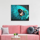 Uw foto op canvas afdruk (Insitu (Woonkamer))