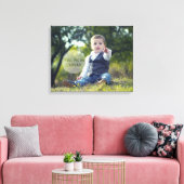 Uw foto op doek - 20" x 16" canvas afdruk (Insitu (Woonkamer))