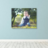 Uw foto op doek - 20" x 16" canvas afdruk (Insitu (Houten vloer))