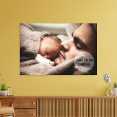 Uw foto op doek - 36" x 24" canvas afdruk (Insitu (Woonkamer))
