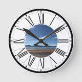 Uw Foto op een Aangepaste  Ronde Klok (Voorkant)