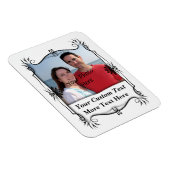 Uw foto op een flexibele magneet (Rechterzijde)