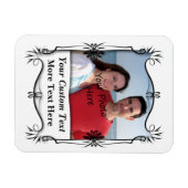 Uw foto op een flexibele magneet (Horizontaal)