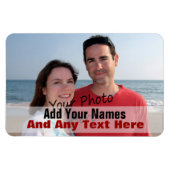 Uw foto op een flexibele magneet (Horizontaal)