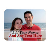 Uw foto op een flexibele magneet (Horizontaal)