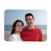 Uw foto op een flexibele magneet (Horizontaal)