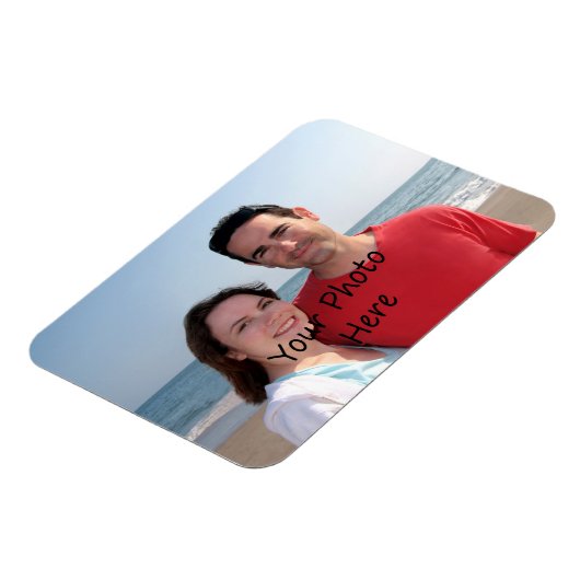 Uw foto op een flexibele magneet (Linkerzijde)