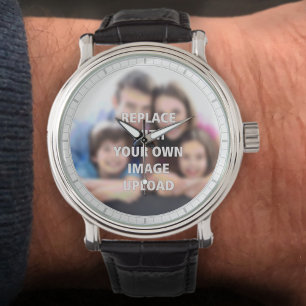 Uw foto op een horloge