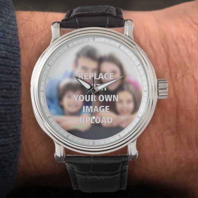 Uw foto op een horloge (Creator heeft geüpload)