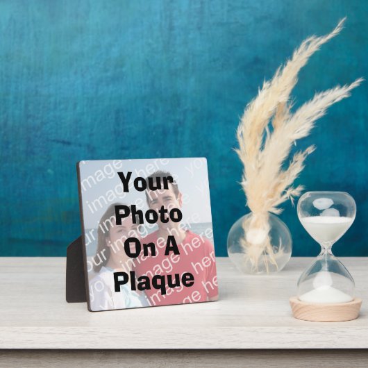 Uw foto op een plak fotoplaat (Insitu)